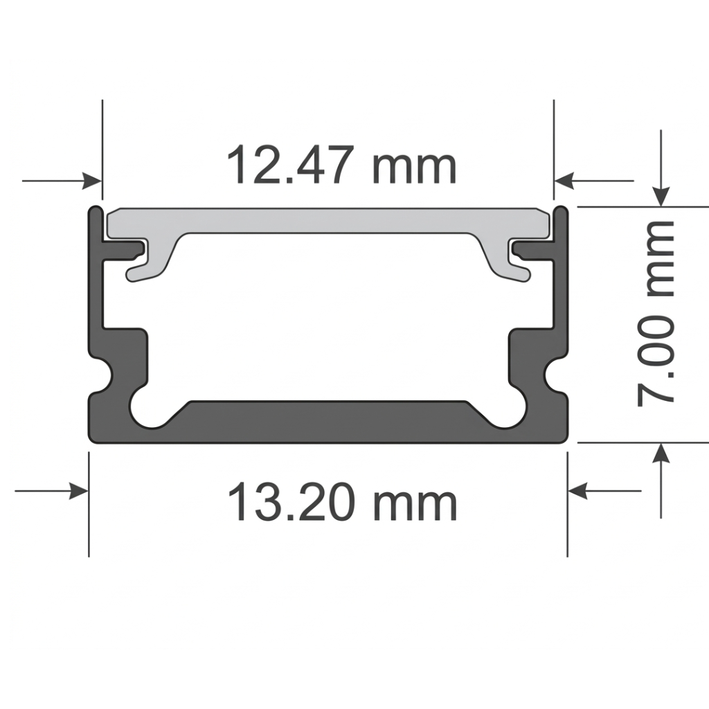 9.9Ft  Aluminum Track Surface Mount  #2