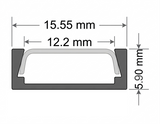 9.9ft. Aluminum Track Surface Mount #4