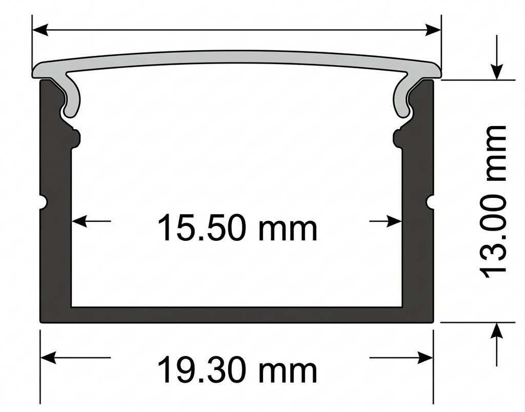9.9Ft  Aluminum Track Surface Mount  #5