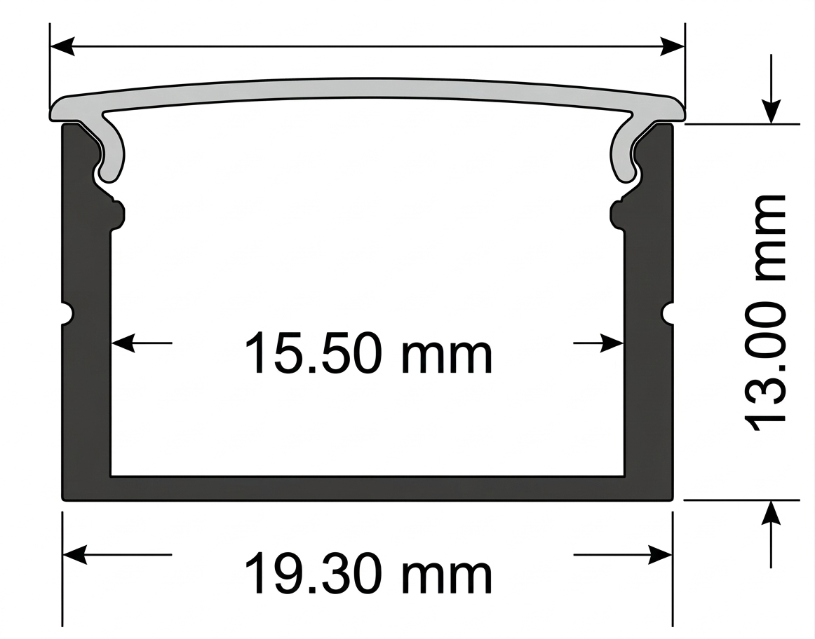 9.9Ft  Aluminum Track Surface Mount  #5