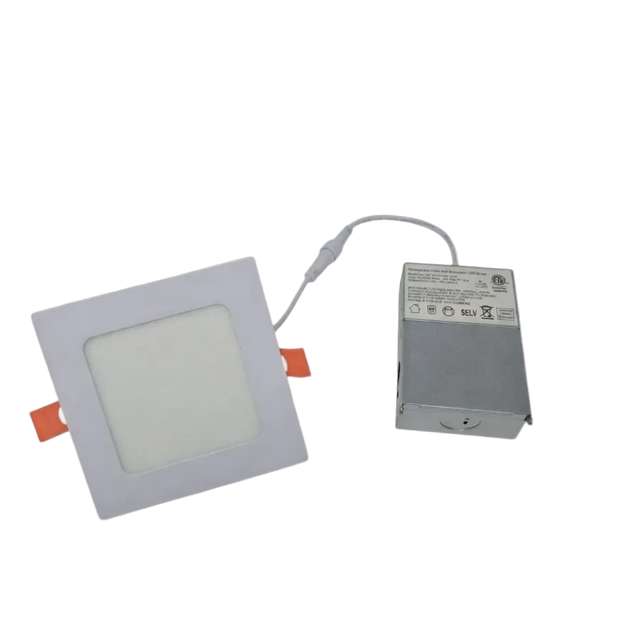 4" Slim Square Recessed Lights 9W