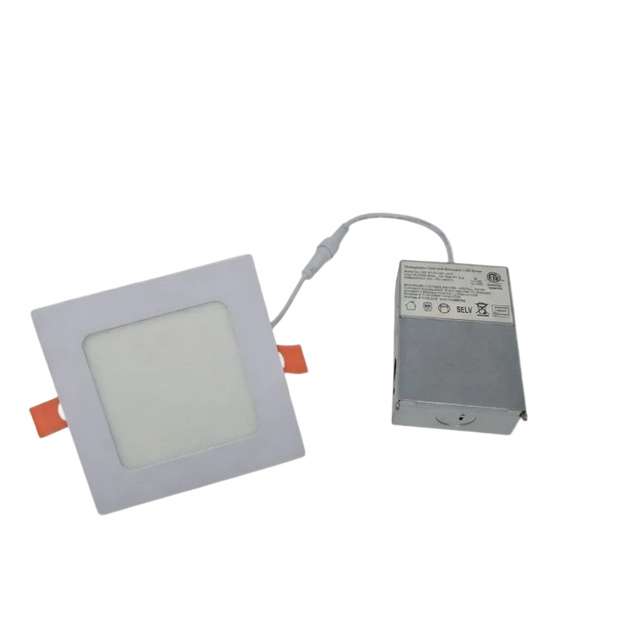 4" Slim Square Recessed Lights 9W
