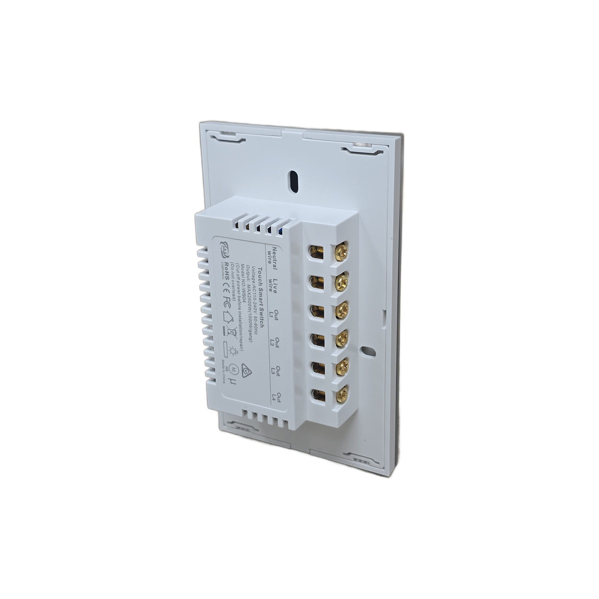 Smart Touch Switch 5 Gang
