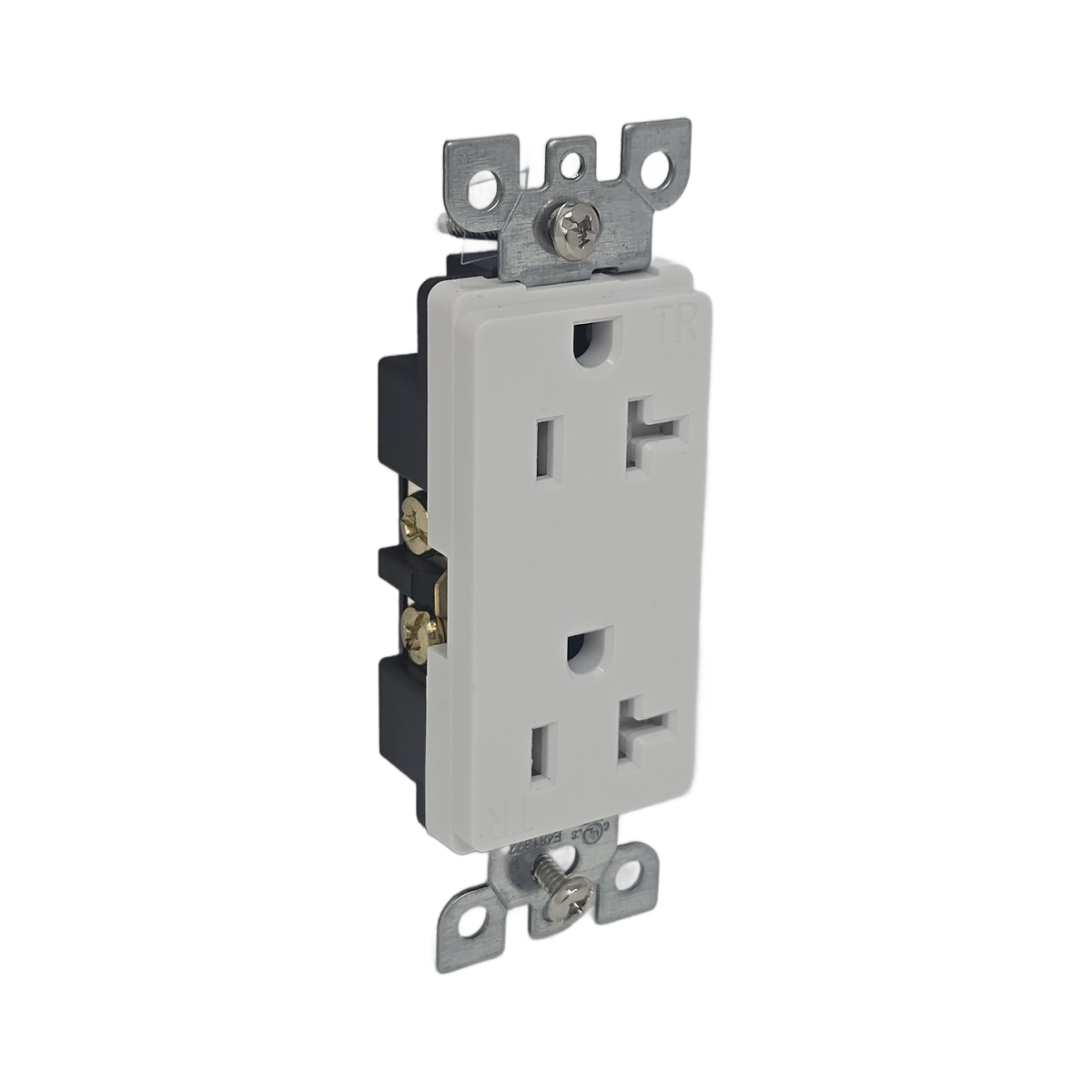 20A Decora Receptacle, Tamper Resistant (TR)