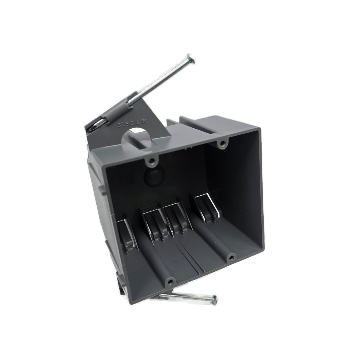2-Gang PVC New Work Box