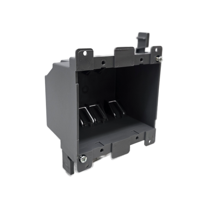 2-Gang PVC Old Work Box, 26 cu.in