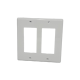 2-Gang Screw Wall Plate Decora