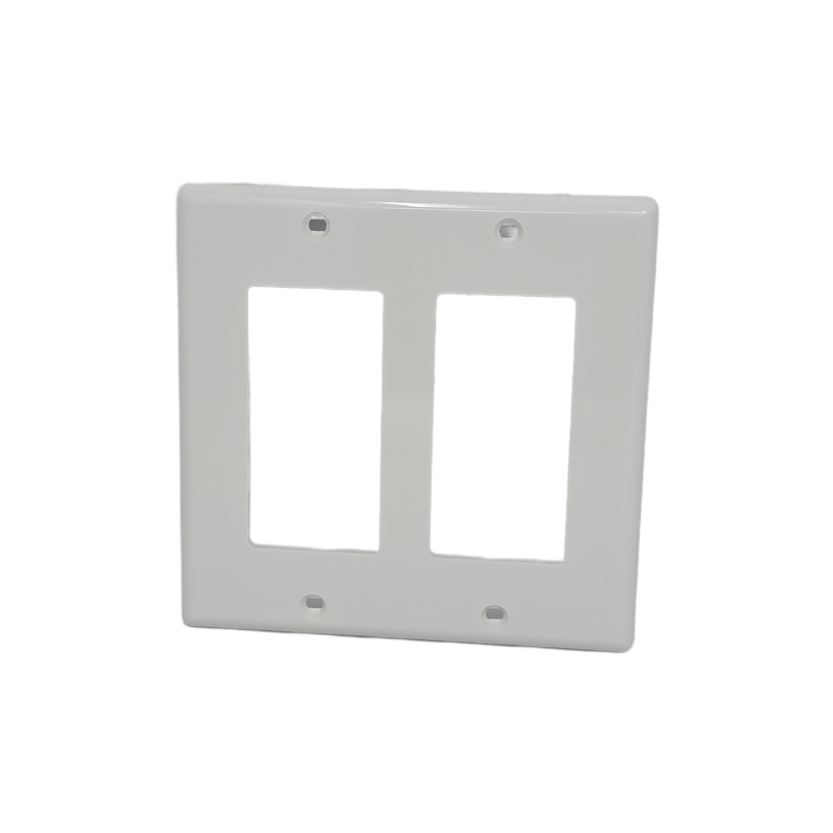 2-Gang Screw Wall Plate Decora