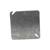 4" Square Flat Blank Cover