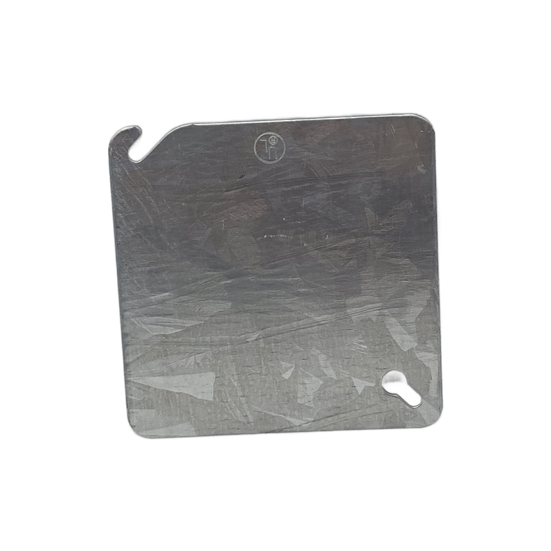 4" Square Flat Blank Cover