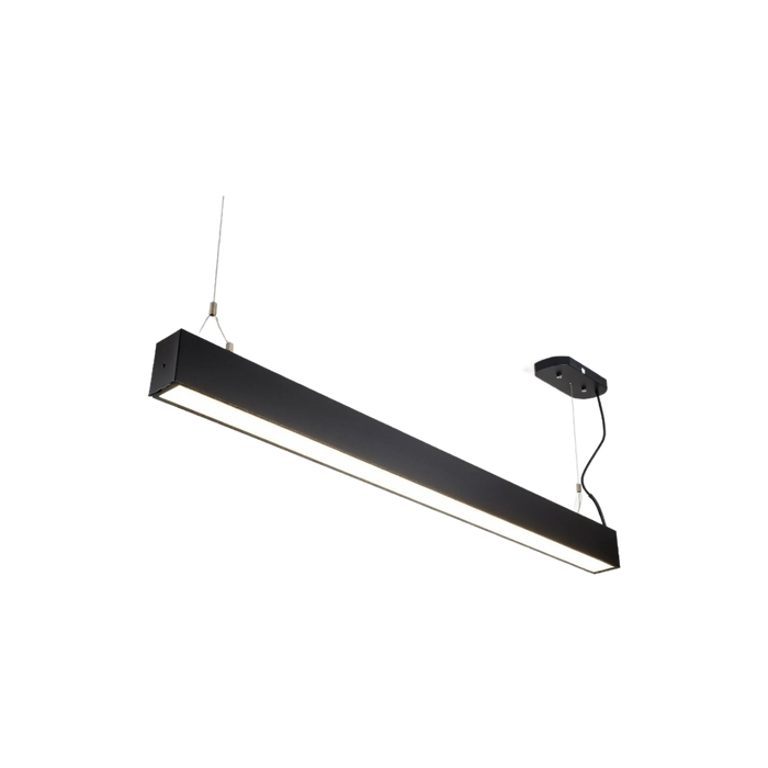 4FT Linear Suspended Light Track with Dual-Sided Illumination