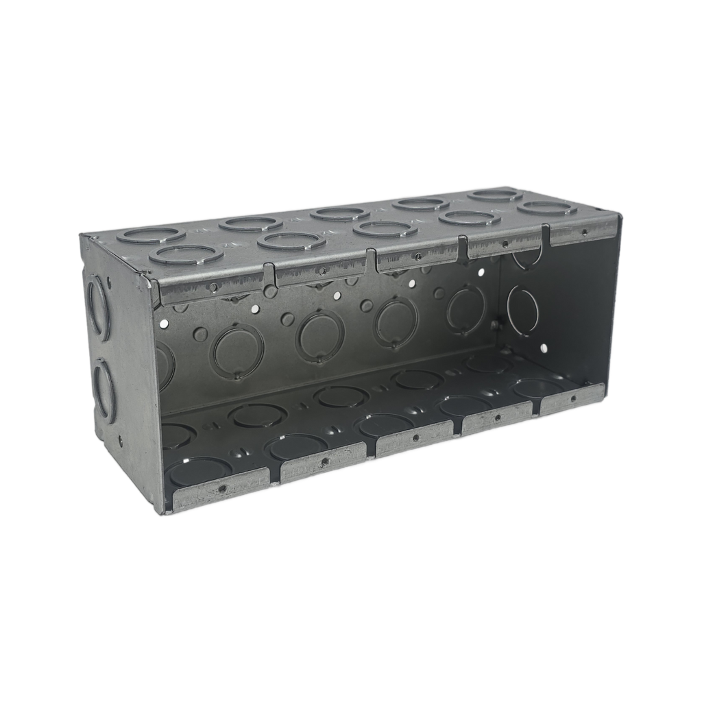 Masonry Box 1/2,3/4 knockouts, 3-1/2" Deep