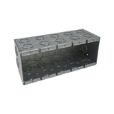 Masonry Box, 1/2" & 3/4" Knockouts, 3-1/2" Deep