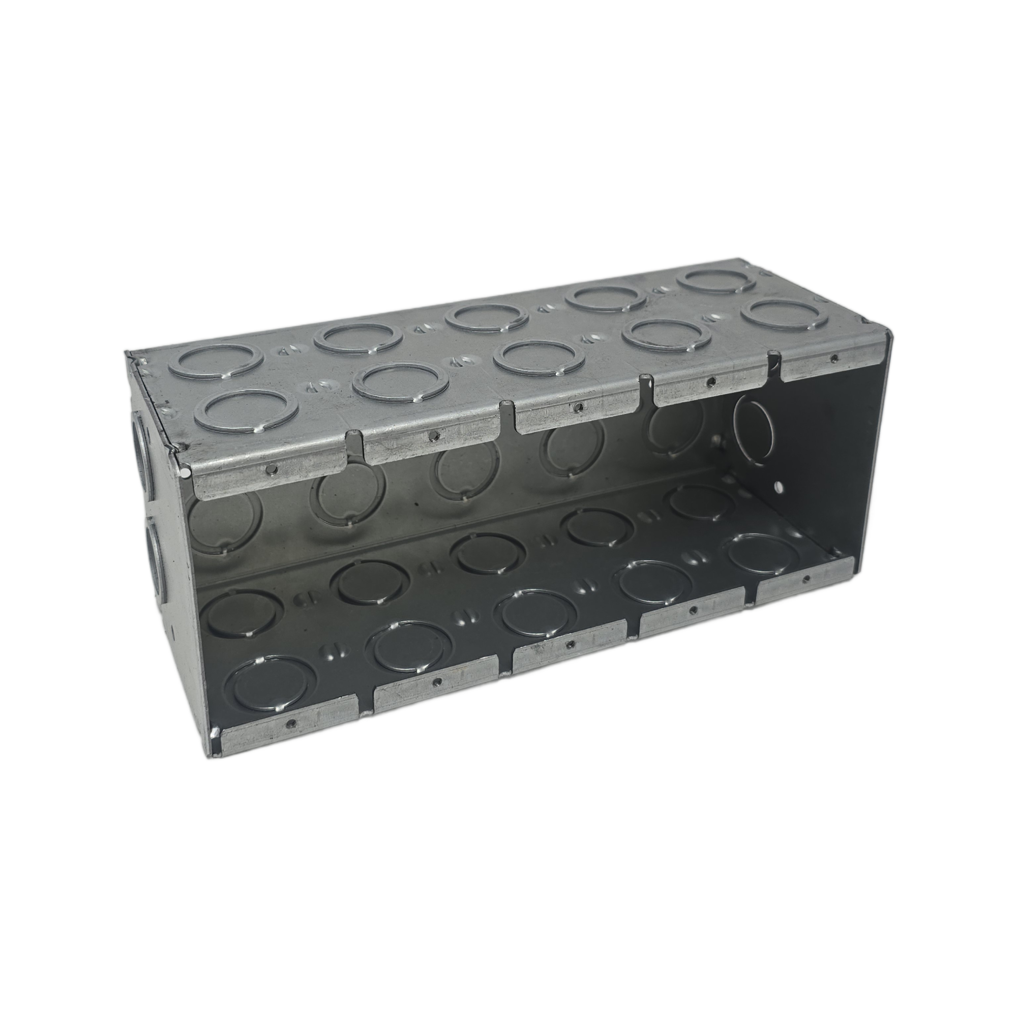 Masonry Box 1/2,3/4 knockouts, 3-1/2" Deep