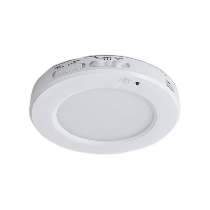 5" Round LED Surface Mount Light with Motion Sensor 10W