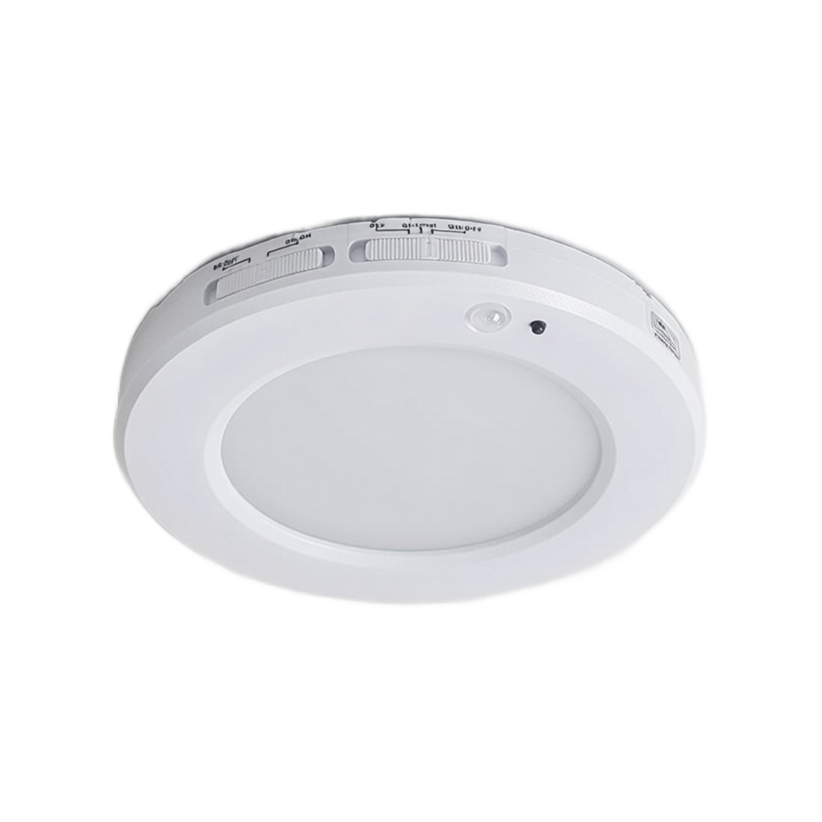 5" Round LED Surface Mount Light with Motion Sensor 10W