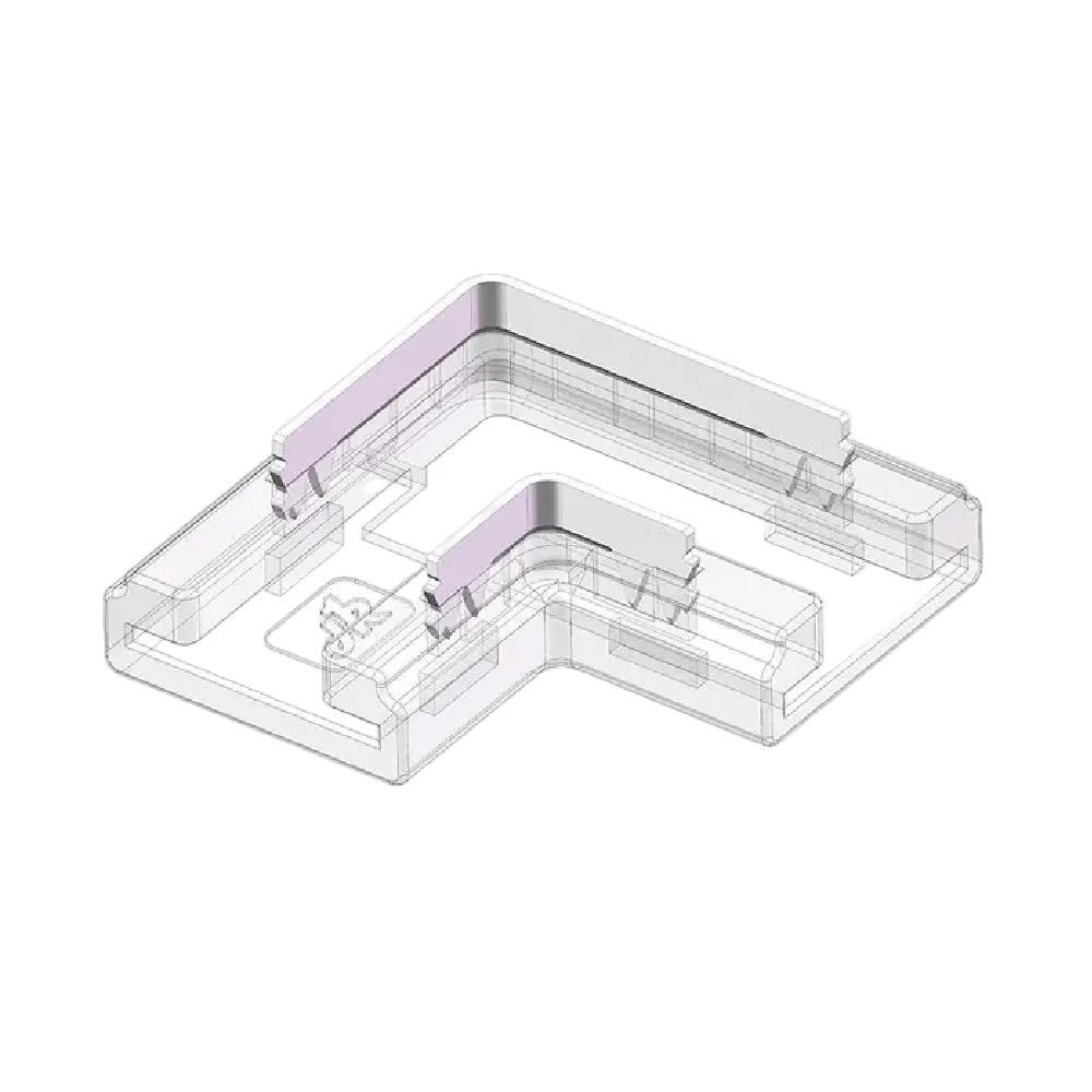 L Connector for COB & SMD LED Strip – 10mm