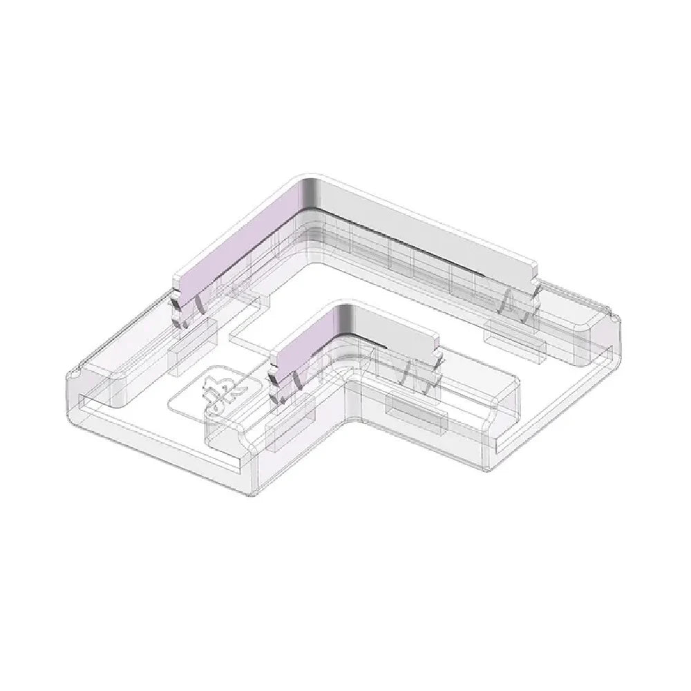 L Connector for COB & SMD LED Strip – 10mm