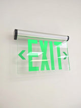 Glass Exit Light with Battery