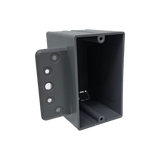 1-Gang PVC Electrical Box with Stud Bracket 18 cu. in.