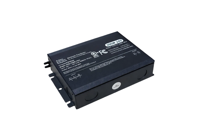 24V Dimmable Black LED Driver Prime Electric