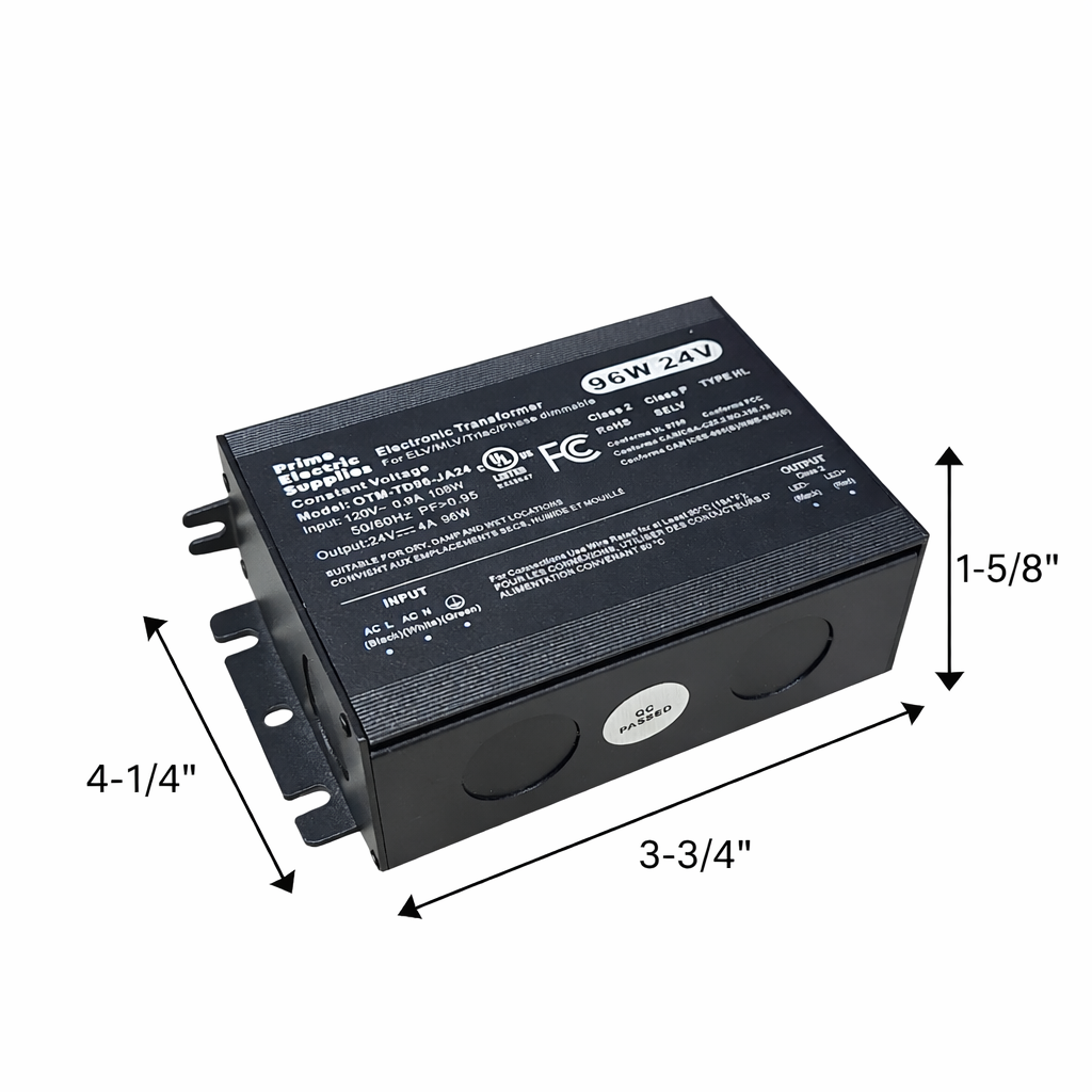 LED Driver  24V Dimamble Black Prime Electric