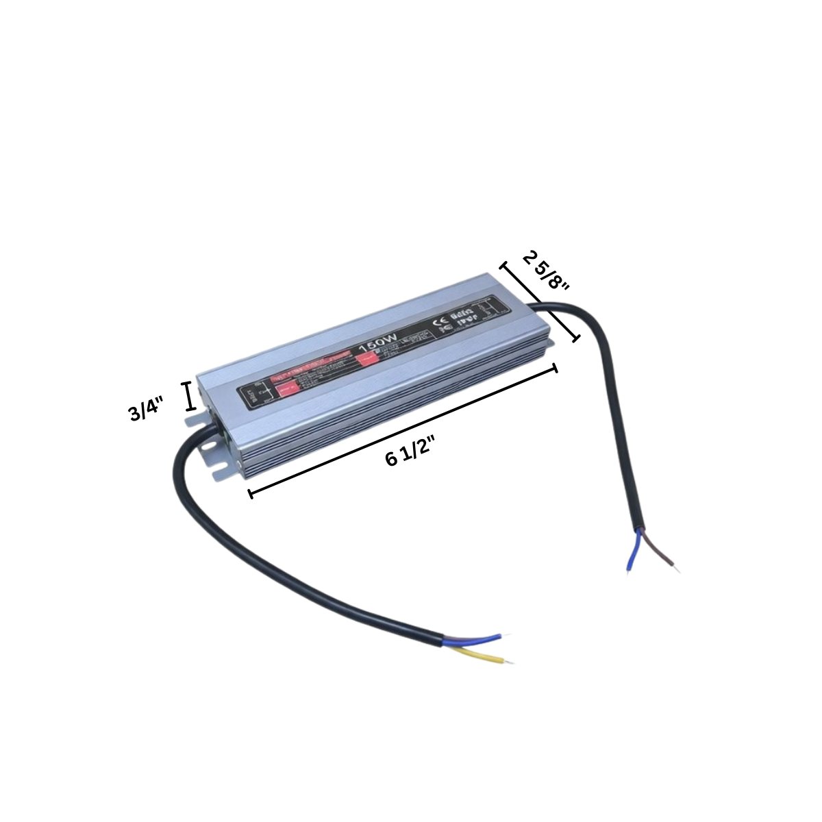 LED Driver 24V  Non Dimmable Gray Waterproof