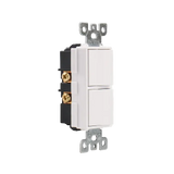 15A Decora Dual Switch HR Dolce