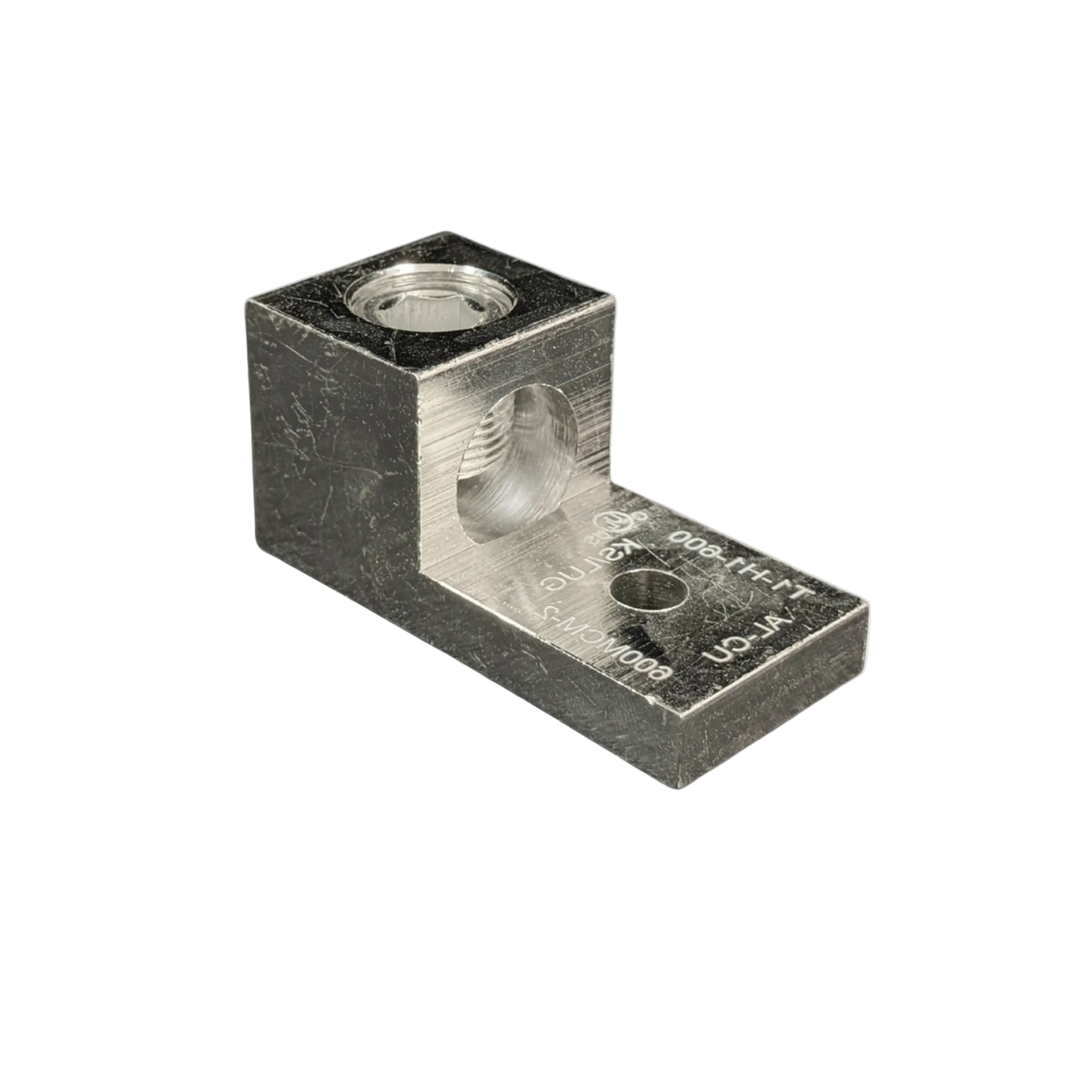 Aluminum Single Terminal Lug, Electro-Tin Plated