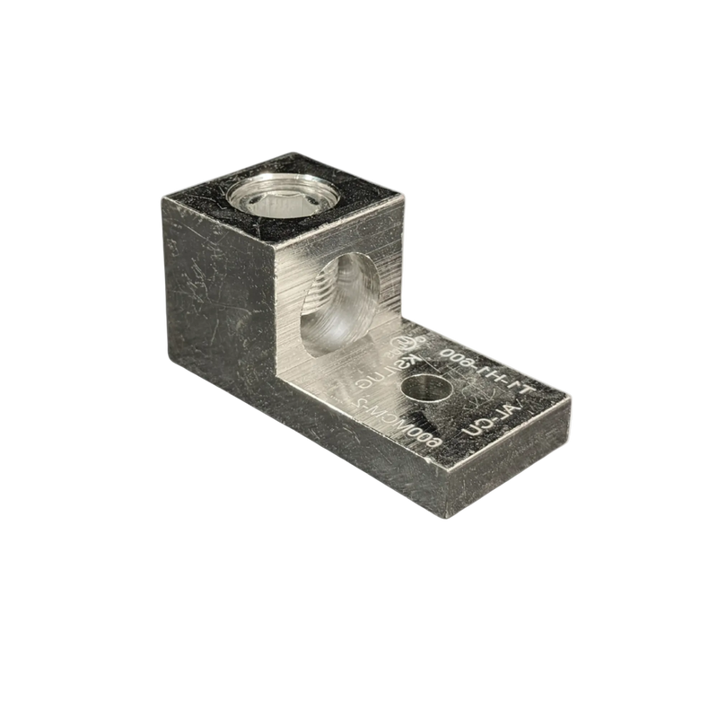 Aluminum Single Terminal Lug, Electro-Tin Plated