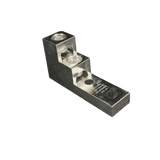 Aluminum Single Terminal Lug with 2 Holes and 2 Conductors, Electro-Tin Plated