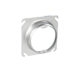4-Inch Square Cover, 2-Gang, 5/8-Inch Raised