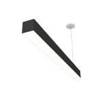 Led Linear Hanging Suspended Lights 8ft 80W Black