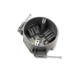 Round PVC New Work Ceiling Box, 20 cu. in.