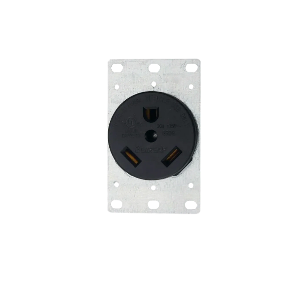 30A/125V Flush Mount Power Outlet