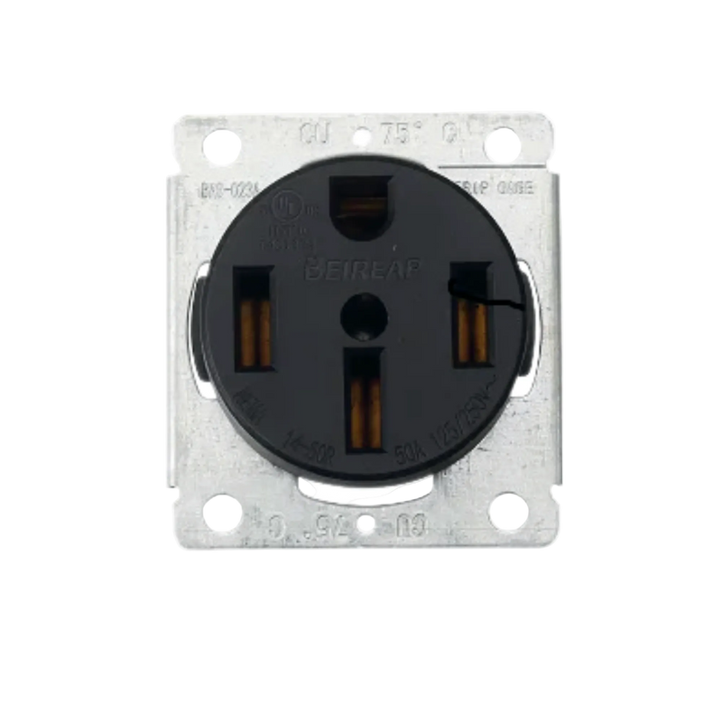 50A 125V/250V Flush Mount Power Outlet