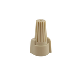Tan Round Wire Connectors