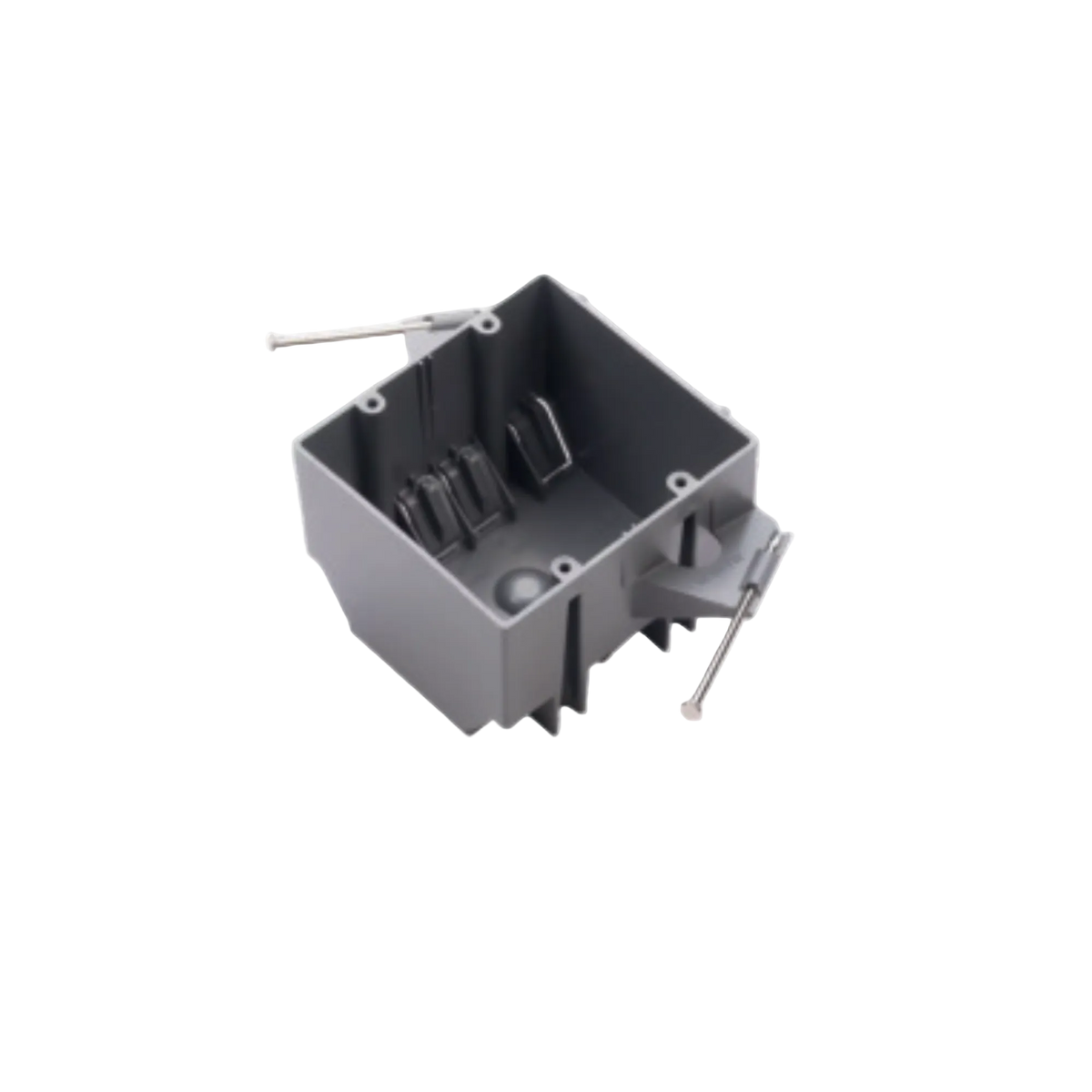 2-Gang PVC New Work Electrical Box