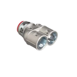Snap-In Double Connector, No Screw