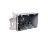 3-Gang PVC Adjustable New Work Electrical Box