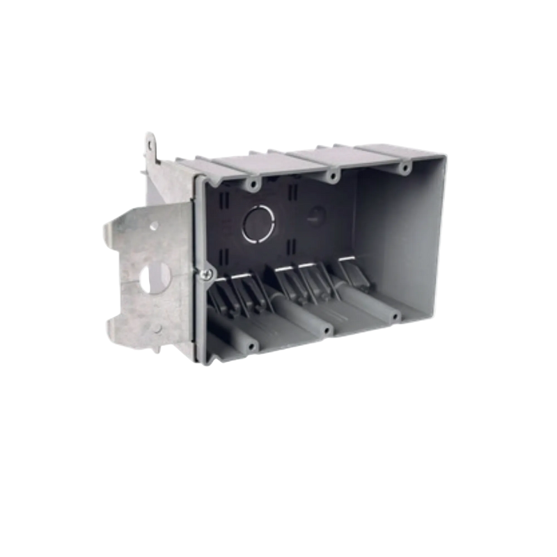 3-Gang PVC Adjustable New Work Electrical Box