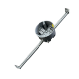 Round Ceiling Electrical Box 20 cu.in. with Bar Hanger