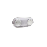 Wet Location Emergency Light – 2 x 1.2W LED Heads, 90-Minute Battery Backup