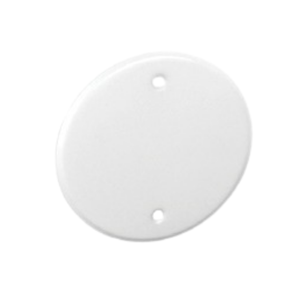 Blank Cover – Two-Screw Round Ceiling Box Cover