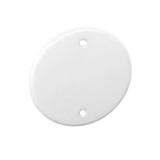 Blank Cover – Two-Screw Round Ceiling Box Cover