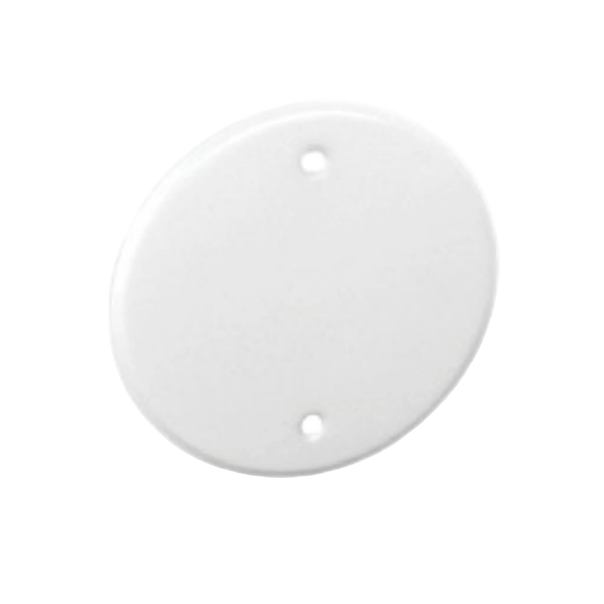 Blank Cover – Two-Screw Round Ceiling Box Cover