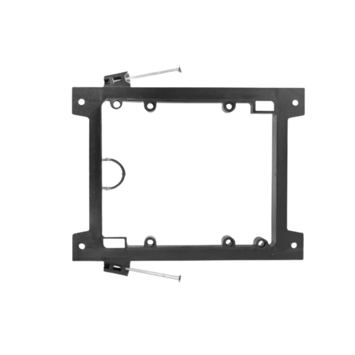 2-Gang Low Voltage Ring – Nail-On Bracket, New Work