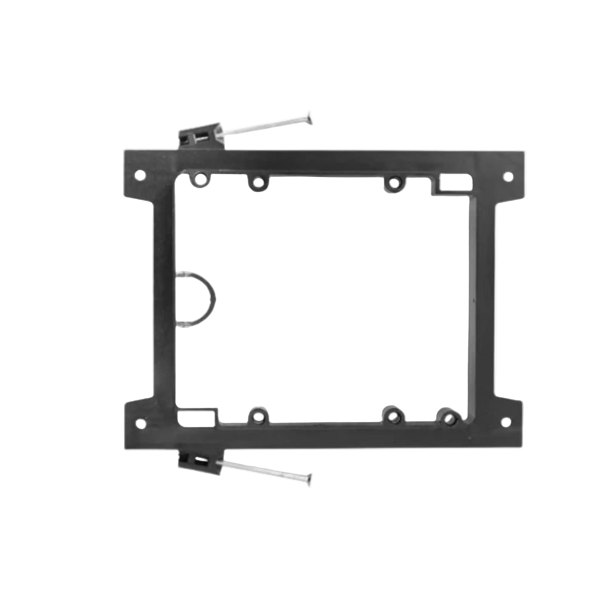 2-Gang Low Voltage Ring – Nail-On Bracket, New Work