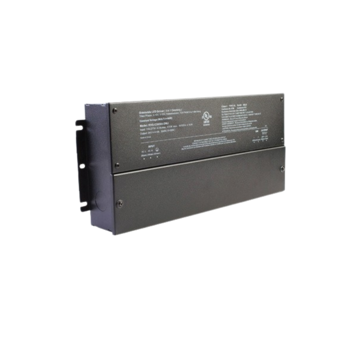 24V Class 2 Dimmable LED Driver – IP67 Outdoor