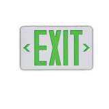 Indoor LED Exit Sign with 90-Minute Battery Backup – Green